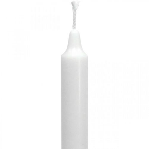 Prodotto Candele in PURA cera candele stick bianche 250/23mm cera naturale 4 pz