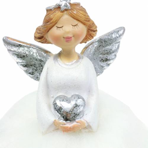 Prodotto Decorazione natalizia angelo che annuisce figura angelo custode H18cm