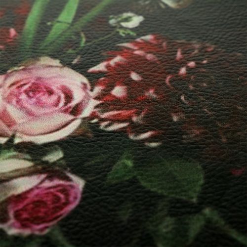 Floristik24 Piatto da parete con motivi floreali Ø33cm