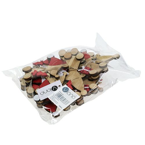 Floristik24 Topo natalizio decorativo 9 cm naturale 16 pz