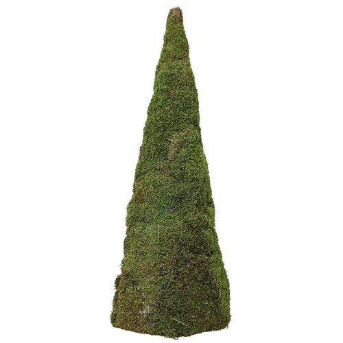 Floristik24 Decorazione per albero di Natale in muschio verde naturale Ø25cm H70cm