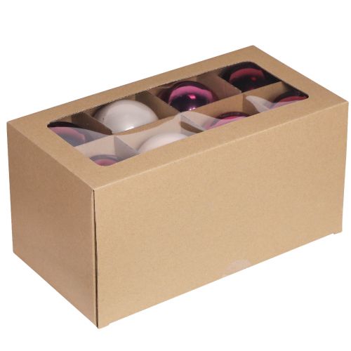 Prodotto Palline per albero di Natale in vetro Berry Mix Ø7,5 cm 12 pz