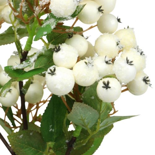 Prodotto Rami di Natale, snowberry, pianta artificiale innevata L58cm