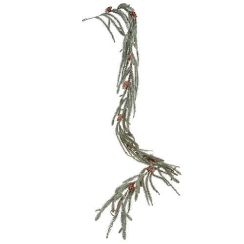 Prodotto Ghirlanda natalizia ghirlanda di abete coni Frost 180 cm
