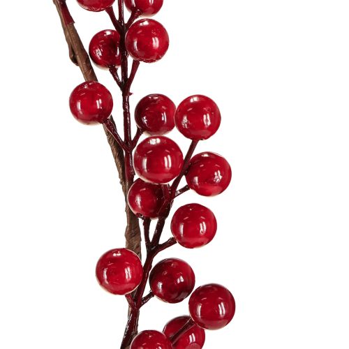 Prodotto Ghirlanda natalizia artificiale di bacche rosse 180 cm