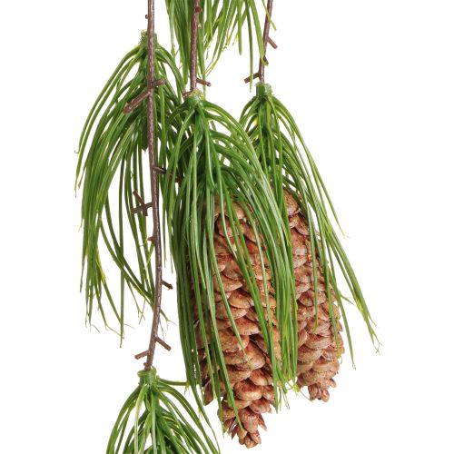 Prodotto Ghirlanda natalizia artificiale abete verde 6 coni 78cm