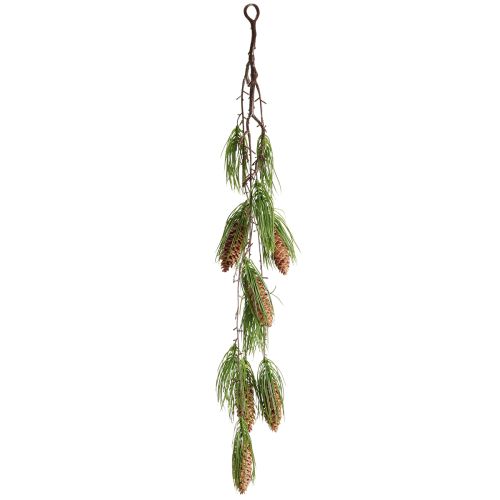 Prodotto Ghirlanda natalizia artificiale abete verde 6 coni 78cm