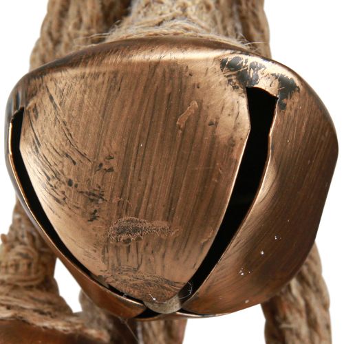 Prodotto Campane decorative natalizie con fiocco dorato 51 cm