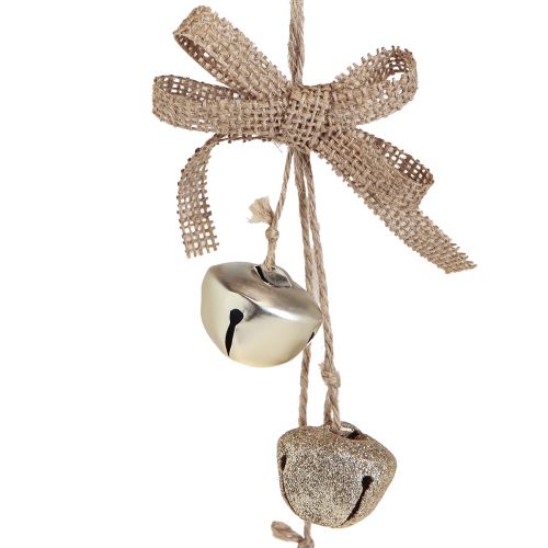 Prodotto Campane di Natale Decorazioni per albero di Natale oro Ø3,5 cm 3 pezzi