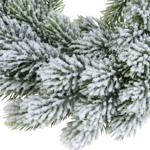 Floristik24 Ghirlanda di Natale rami di abete Ghirlanda di abete innevato artificialmente Ø28cm