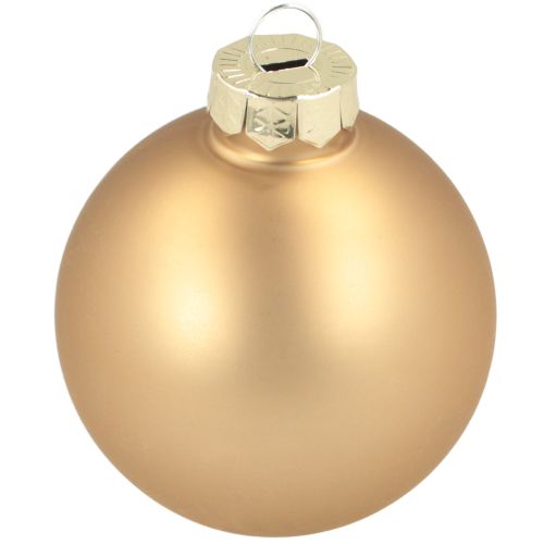 Prodotto Trio di palline di Natale oro e rosa – elegante set da 3 con lucentezza e stile 5 cm 24 pezzi