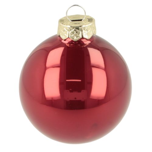 Set di palline di Natale, decorazioni festive scintillanti, 6 cm, 24 pezzi | Floristik24.it