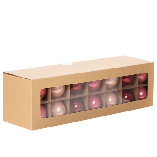Set di palline di Natale, decorazioni festive scintillanti, 6 cm, 24 pezzi | Floristik24.it