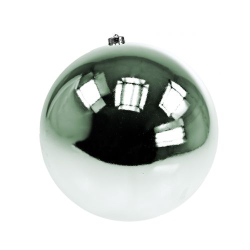 Pallina di Natale infrangibile verde chiaro Ø20cm | Floristik24.it