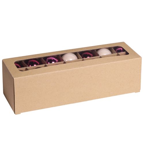 Prodotto Palline di Natale in vetro Berry Mix palline per albero Ø4cm 24 pz