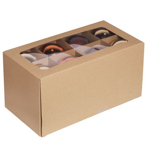 Prodotto Palline di Natale palline di vetro mix marrone oro Ø7,5 cm 12 pz