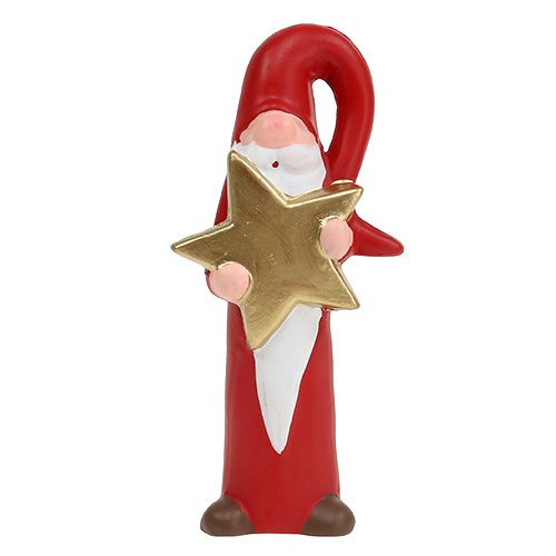 Floristik24 Figura di Babbo Natale rossa H15cm