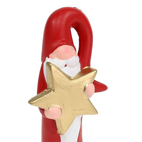 Floristik24 Figura di Babbo Natale rossa H15cm