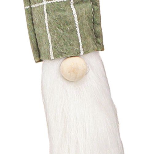 Prodotto Babbo Natale su un bastone gnomo natalizio verde 57cm 4 pezzi