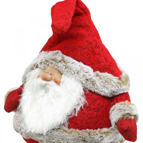 Prodotto Sgabello bordo Babbo Natale figura decorativa Natale 28×22×88cm