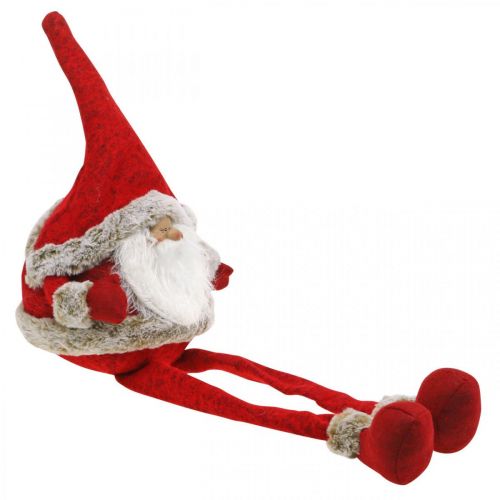 Prodotto Sgabello bordo Babbo Natale figura decorativa Natale 28×22×88cm