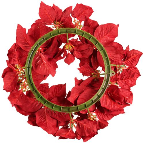 Prodotto Corona di stelle di Natale fiori artificiali Natale Ø40cm