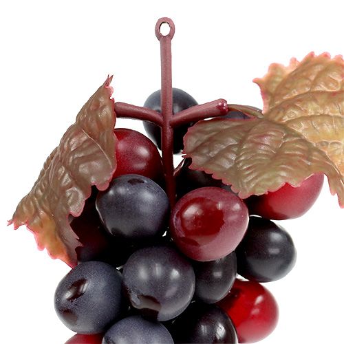 Floristik24 Uva rosso scuro 15 cm 4 pezzi