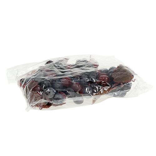 Floristik24 Uva rosso scuro 15 cm 4 pezzi