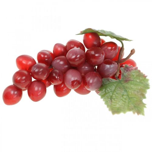 Prodotto Uva decorativa rossa artificiale frutti decorativi 15 cm