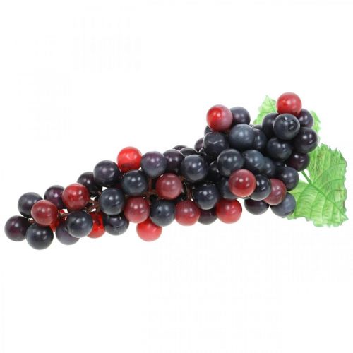 Prodotto Decorazione decorativa per finestre con frutta artificiale nera uva 22 cm