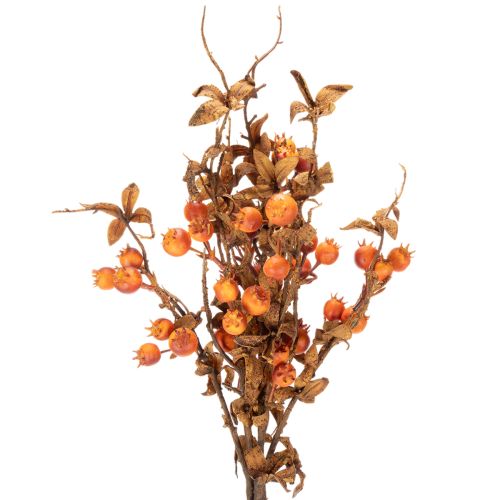 Ramo artificiale di biancospino, decorazione autunnale, 75 cm | Floristik24.it