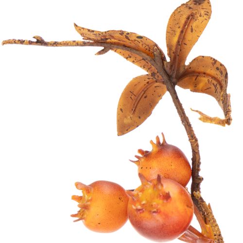 Ramo artificiale di biancospino, decorazione autunnale, 75 cm | Floristik24.it