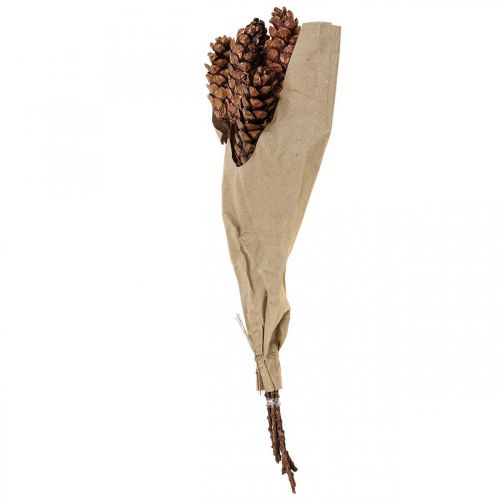 Prodotto Pigne bianche pigne rame 70 cm Mazzo da 7 pz