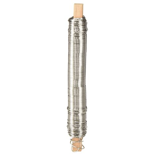 Prodotto Filo per avvolgimento Filo per legatura artigianale in acciaio inossidabile 0,65 mm 100 g