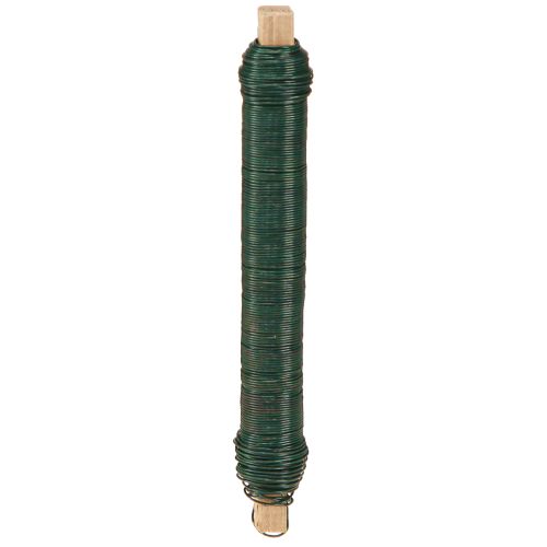 Floristik24 Filo da imballaggio per bricolage verde 0,65 mm 100 g