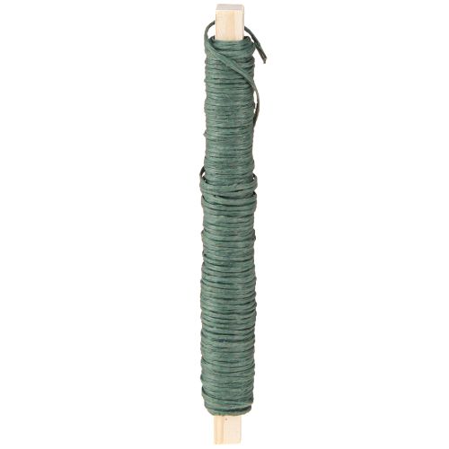 Prodotto Filo da avvolgimento Filo da artigianato verde Filo da avvolgimento in carta Ø0,8 mm 22 m