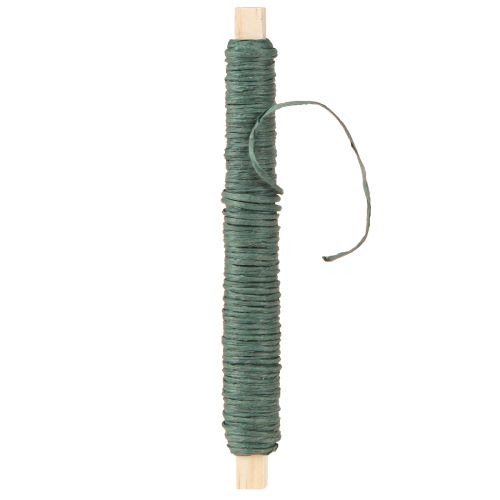 Prodotto Filo da avvolgimento Filo da artigianato verde Filo da avvolgimento in carta Ø0,8 mm 22 m