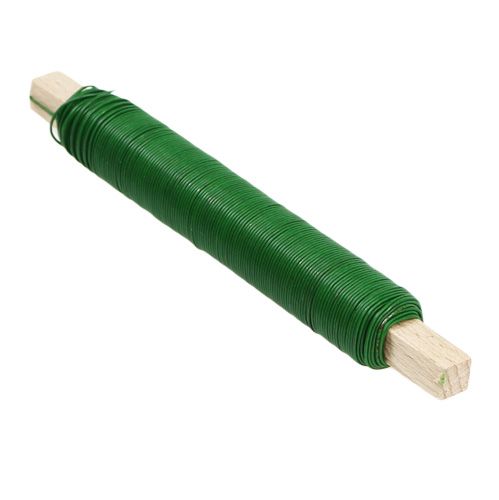 Filo per avvolgimento filo artigianale laccato verde 0.65mm 100g