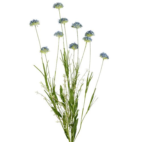 Floristik24 Fiori di prato blu L65cm 3pz