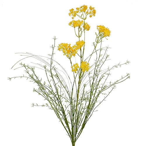 Floristik24 Fiori di prato gialli L60cm 3 pezzi