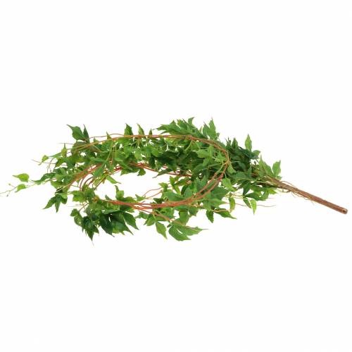 Floristik24 Virginia creeper artificiale verde, rosso 136cm 7 fili