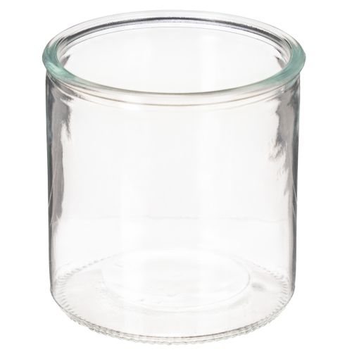 Vaso cilindrico in vetro, trasparente, versatile, 10 cm, 3 pezzi acquistare | Floristik24.it