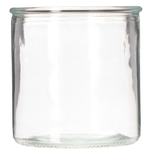 Vaso cilindrico in vetro, trasparente, versatile, 10 cm, 3 pezzi | Floristik24.it