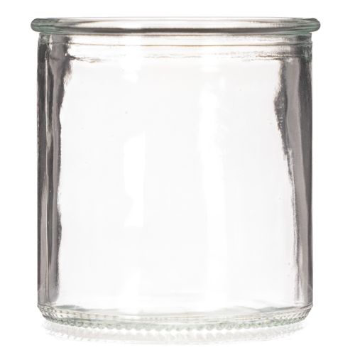 Portacandele votivo rotondi in vetro trasparente, 8 cm, 3 pezzi | Floristik24.it