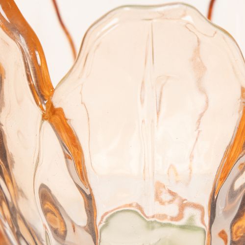 Prodotto Portacandele in vetro a forma di tulipano, stile vintage, decorazione romantica per la casa, 20 cm