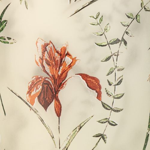 Prodotto Portacandele in vetro, motivo floreale per momenti di intimità in casa, 18 cm