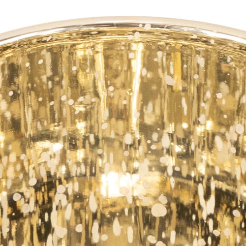 Prodotto Lanterna decorativa in vetro con motivo a farfalla per eleganti accenti domestici, 8 cm, 4 pezzi