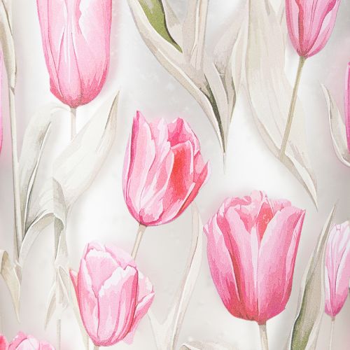 Prodotto Elegante lanterna con motivo a tulipano per una suggestiva decorazione primaverile, 12,5 cm, 2 pezzi.