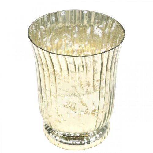 Prodotto Lanterna in vetro portacandele tea light vetro Ø11cm H14.5cm