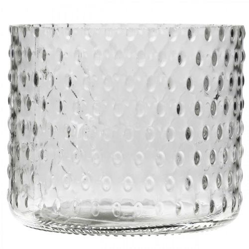 Prodotto Vetro lanterna, vetro porta tealight, vetro candela Ø11,5cm H9,5cm